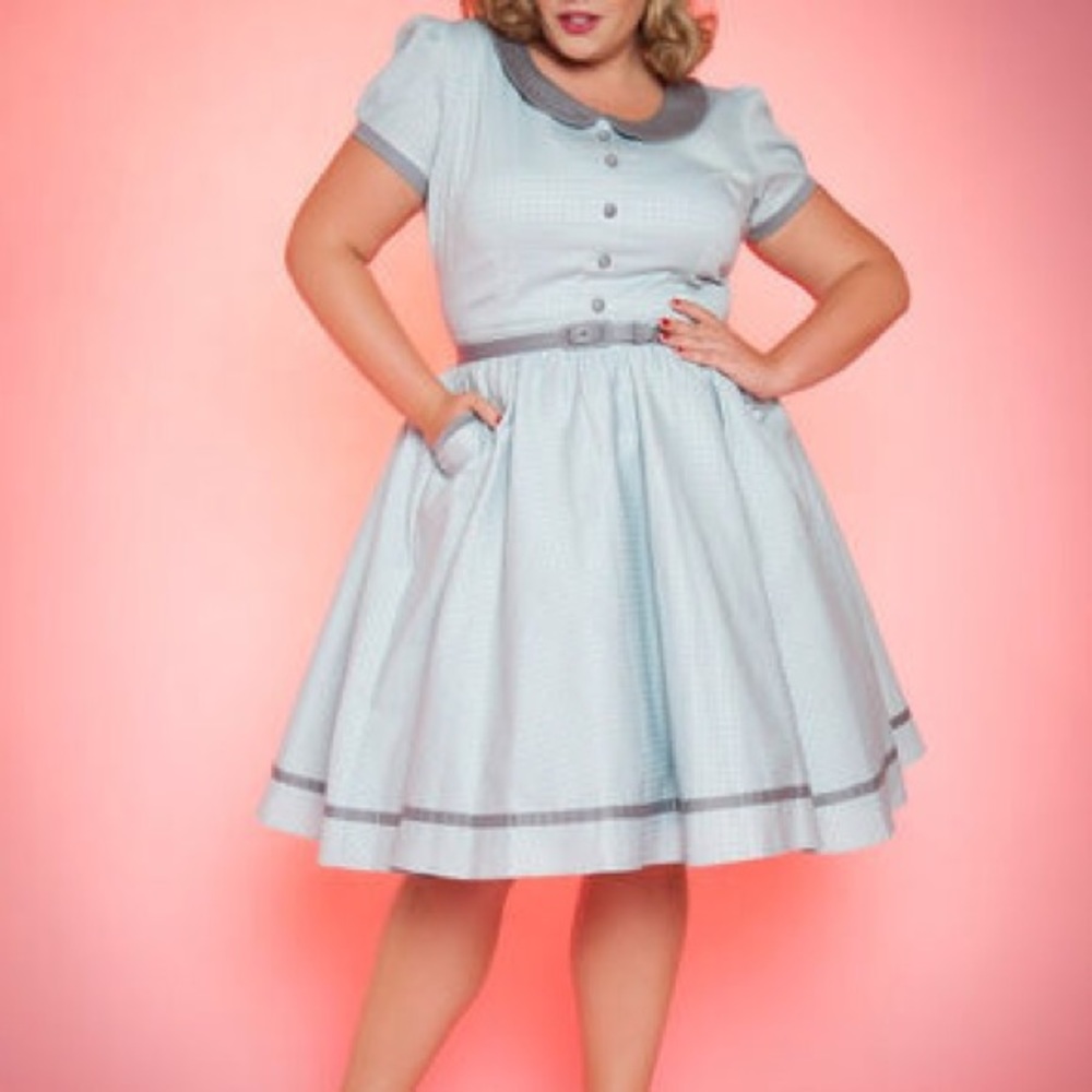 Pinup girl clothing Dee Dee dress 4x